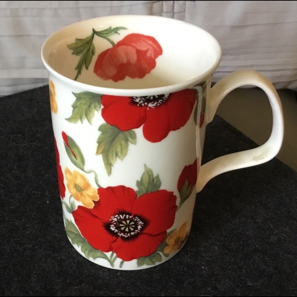 Vintage Roy Kirkham Monet Mug 1992 Bone China Made in England